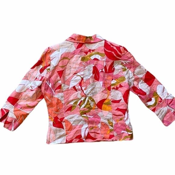 John Paul Richard Uniform Line Floral Blazer | 4P - Picture 4 of 4